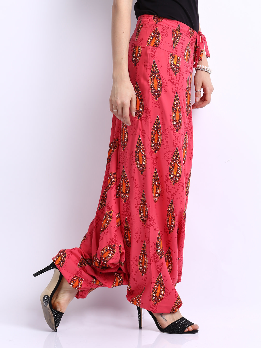 harem pants printed